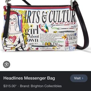 Brighton women’s shoulder bag. Originally $315.00. Brand new, w/o tags.